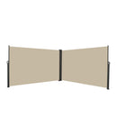 Retractable Side Awning, Waterproof And UV Resistant, Privacy Screen For Patio