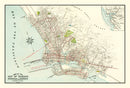 Vintage Map of Berkeley, California 1899
