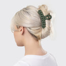 Black & Moss Chain Claw Clips 3pc Set