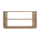 Mirod Modern Entryway Console Table - Slim Sofa Table with Open Shelf & Elegant Wood Grain, Multi-Functional Hallway Table for Living Room