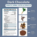 Dark Chocolate Prebiotic SuperBoost Herbal Coffee