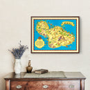 Vintage Map of Maui, 1931