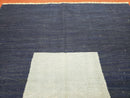 Large Turkish Kilim Rug, 6x9 - 7x10 Rug, Flatweave Carpets, Blue Rug, Abstract Rug, Playroom Rug, Rug for Nursery Room, Boho Rug, Wool