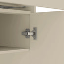 Modern Wooden Cabinet with Sturdy Frame for Living Room, Entryway, Bedroom, Hallway, Office, with LEDs,with Drawer
