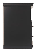 Maribel - One Drawer Night Stand - Black