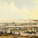 Vintage Map of Salem Massachusetts, 1860