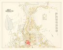 Vintage Map of Great Barrington, Massachusetts 1900