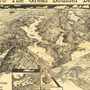 Vintage Map of Las Vegas, Nevada 1932