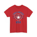 "I Miss America" Heart Unisex Heavy Cotton Tee
