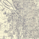 Vintage Map of Portland, Oregon 1920