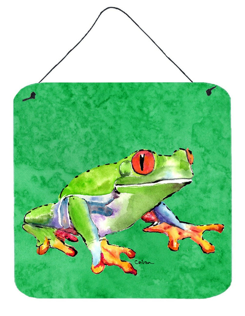 Frog Aluminium Metal Wall or Door Hanging Prints