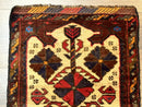 Small Persian Baluchi Tribal Rug, Tan, Handmade