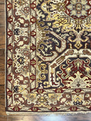 Antique Caucasian Rug, Kuba Seychour Rug, Handmade Wool Oriental Carpet, Azerbaijan Rug
