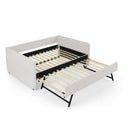 Upholstered Daybed With Pop Up Trundle