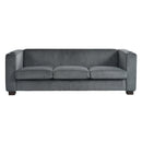 BEIGE  3 SEATER SOFA,GRAY COLOR