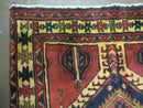 3' 4"X 7' Antique Handmade Turkish Wool Rug Organic