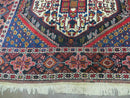 4' X 5.5' Vintage Handmade Turkish Tribal Wool Rug Medallion Nice
