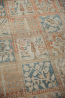 6.5x9.5 Vintage Distressed Turkish Bakhtiari Design Carpet