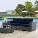 Weather-Resistant Wicker Rattan Outdoor Patio Sofa Set