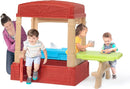 Kids Picnic Cottage Playhouse With Kitchen And Picnic Table