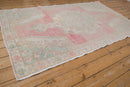 4.5x8 Vintage Distressed Oushak Rug Runner