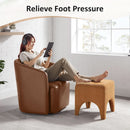 Curry Seventeen Inch Ottoman Footstool Living Room Decor