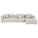 Amara 3-Piece Upholstered Sectional Sofa