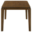 Almonte 5-piece 59-inch Rectangular Dining Set Dark Brown