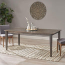 DINING TABLE WITH SQUARE LEG