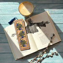 Cardboard Embroidery Kit Bookmark - Blueberry WLZ-006