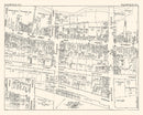 Vintage Map of Plainfield, NJ Business Section 1947