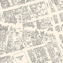 Vintage Map of Utica, NY Business Section 1947
