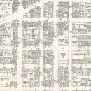 Vintage Map of Washington D.C., DC Business Section 1947