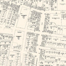 Vintage Map of White Plain, NY Business Section 1947