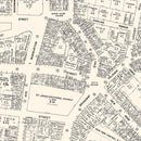 Vintage Map of Yonkers, NY Business Section 1947
