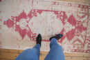 3x6 Vintage Distressed Oushak Rug Runner
