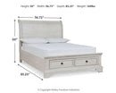 Robbinsdale - Sleigh Bed