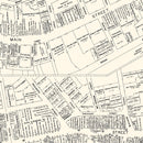 Vintage Map of Fitchburg, MA Business Section 1946