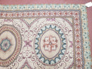 New Needlepoint Rug, 6x9 Needlepoint Carpet, Flatweave Rug, Vicotorian French European English Decor, Elegant Rug for Living Room, Handmade