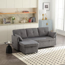 Modular Sectional Sofa L Shaped Modular Couch with Reversible Chaise Modular Sofa Sectional Couch with Storage Seats