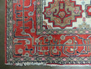 4' X 6' Antique Handmade Turkish Anatolian Wool Rug Vegetable Dyes