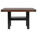 Patterson 60-inch Counter Height Dining Table Mango Oak