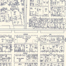 Vintage Map of Altoona, PA Business Section 1950