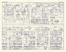Vintage Map of Altoona, PA Business Section 1950
