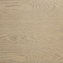 Kailani Coastal Sofa Console Table with Shelf Beige Oak