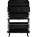 Rattan, Allen 2 door 1 drawer cabinet, shoe rack, double layer, suitable for entrance
