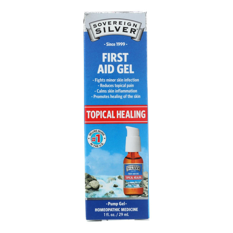 First Aid Gel with 10ppm Colloidal Silver - 1oz