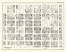 Vintage Map of Birmingham, AL Business Section 1929
