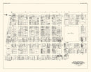Vintage Map of Columbus, OH Business Section 1929