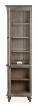 Calistoga - Rustic Entertainment Wall - Dovetail Gray